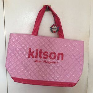 Kitson Pink Quilted Bag